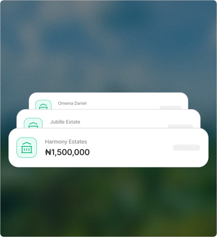 Property-specific bank accounts